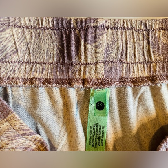 Honey Dew Intimates Lavender Palms Print Pajama Loungewear Set Size X-Large - Picture 5 of 7